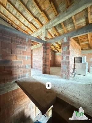 Vila duplex 4 camere 100mp, la rosu, cu toate utilitatile, 253mp teren, in Domnesti, la 5 minute de  - imagine 9