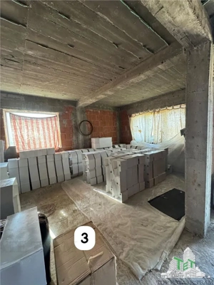 Vila duplex 4 camere 100mp, la rosu, cu toate utilitatile, 253mp teren, in Domnesti, la 5 minute de  - imagine 5