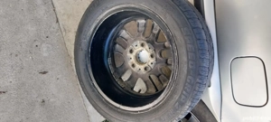 jante bmw 320d r16 tot cu cauciucuri foarte bune mai mergi 2 ani cum ele  - imagine 5