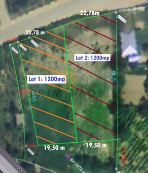 Teren in Goruni comuna Tomesti 12 km de rond Podu Ros - 1200 mp