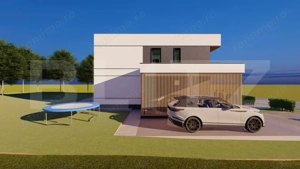 Casa moderna, la standard NZEB, 800 mp teren, Sopor - imagine 2 Casa moderna, la standard NZEB, 800 mp teren, Sopor - imagine 2