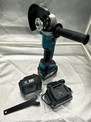 Polizor unghiular fara fir Supamaster 68V 299 lei - imagine 2