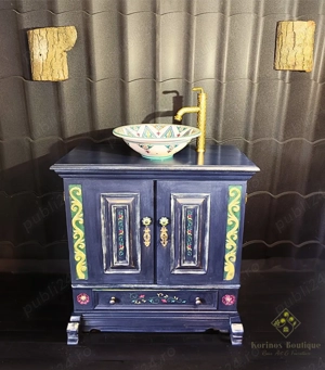 Mobila lemn masiv - Chalk Paint (vopsea Annie Sloan)