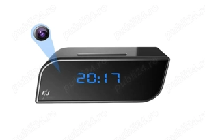 caes cu camera spion ascunsa ceas spy desteptator 