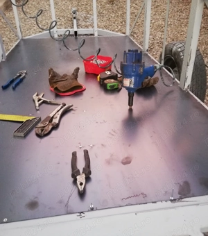 Motocultor ATV tractor remorcă agricolă - imagine 7