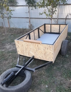 Motocultor ATV tractor remorcă agricolă - imagine 3