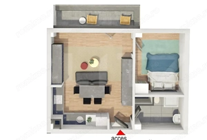 Comision 0!Apartament 2 camere, confort sporit,Bloc Nou,Petrom Calea Baciului - imagine 2 Comision 0!Apartament 2 camere, confort sporit,Bloc Nou,Petrom Calea Baciului - imagine 2