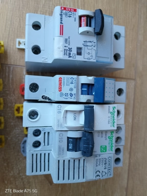 Sigurante electrice si diferential Schneider si Gewis C10A C16A