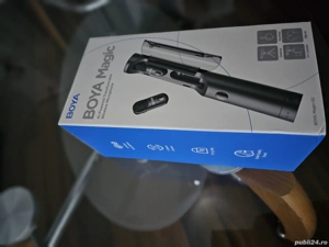 2025 SET Lavaliere Boya Magic, microfon de mana, 4 in 1  - imagine 2