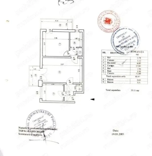 Apartament 2 camere | 55mp | 2 balcoane | Metrou Titan – 7 min | Mobilat - imagine 10