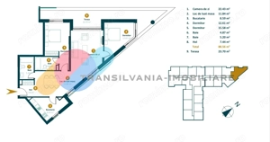 Apartament 3 camere, 88 mp utili, terasa spatioasa de 30 mp, Marasti