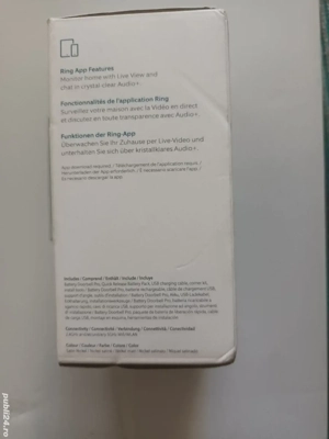 Sonerie inteligenta  Ring baterry doorbell pro - imagine 3