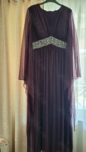 Rochie lungă de seară, elegantă  - imagine 3