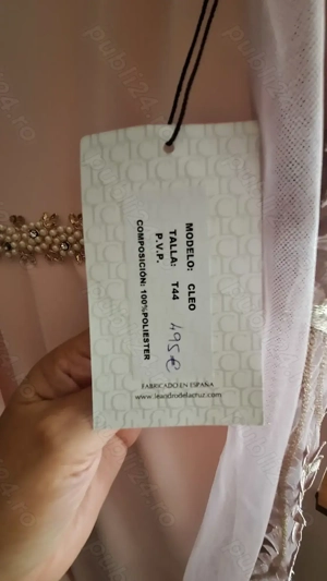 Rochie elegantă de la designer Leandro de la Cruz - imagine 2