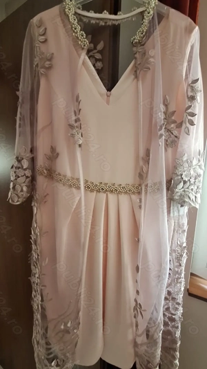 Rochie elegantă de la designer Leandro de la Cruz - imagine 3