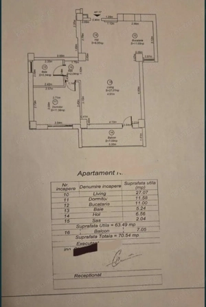 Apartament cu 2  camere et 3  zona Calea Aradului - imagine 8