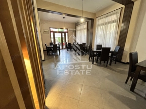 Restaurant cu terasa, mobilat si utilat de inchiriat, Aradului.