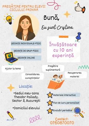 Meditații învățământ primar