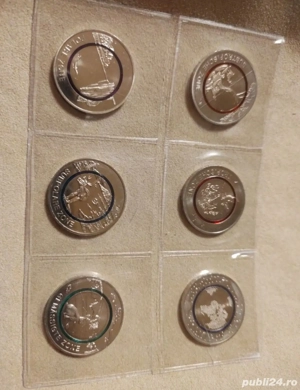 Vand Set Monede Colectie 5 Euro Germania Zonele climatice