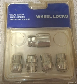 Piulite/Prezoane antifurt roti/jante - imagine 2