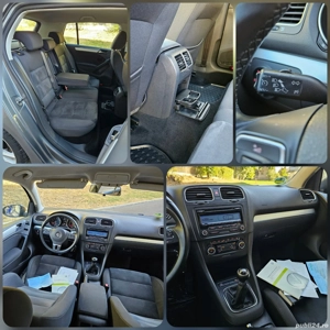 VW Golf 6 1.4TSI HIGHLINE ÎncălzireScaune DubluClima SenzoriParcare PilotAuto Euro5  - imagine 19