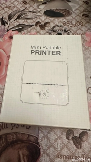 Mini imprimanta portabila noua nouta Contine mini imprimanta simonrola de hartie autoadeziva
