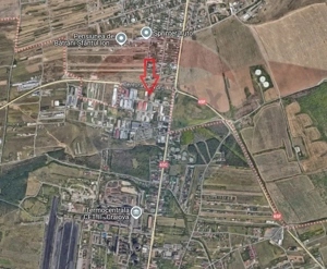 TEREN - 3536 mp -deschidere 48 m,  Centura de nord - Bariera Valcii - imagine 2