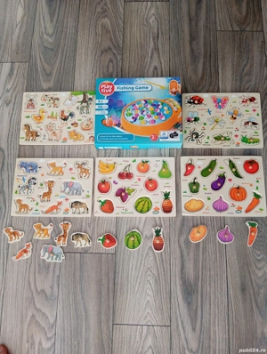 Jucării și planșe educative pentru copii 
