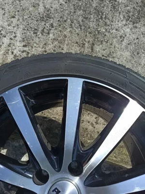 Jante cu cauciucuri 235/45 R18 M+S , 5x114,3 , et 50 - imagine 2