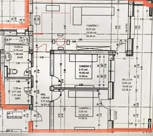 Apartament cu 3 camere, 2 bai, terasa 23 mp, Giroc - imagine 10