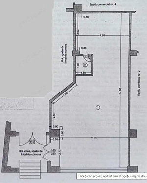 Spațiu Comercial, Parter, Zona Centrală, S=90 mp - imagine 6