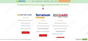 Vând site credit-info.ro   portal creditare cu 1400+ articole SEO, 16 programe afiliate active - imagine 3