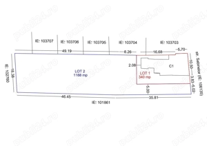Teren 1188 m2 in Lumina, jud. Constanța