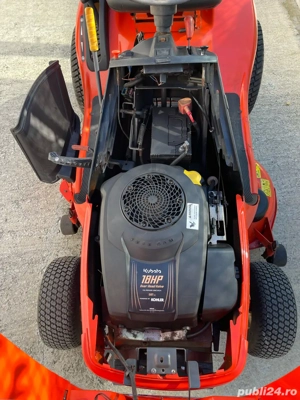 Tractoras tuns iarba Kubota T1880, hydrostatic, 42lnch taiere, benzina... - imagine 3