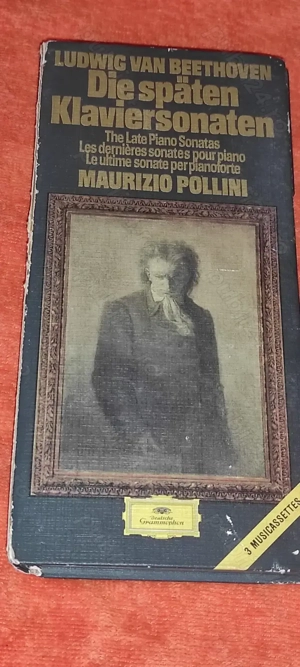 casete audio de colectie -  Maurizio Pollini - pian - Beethoven Sonatele - 28 - 29 - 30 -31-32