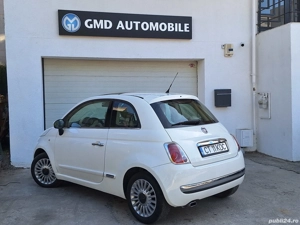 Fiat 500 Alb Perla 1.3 jtd - imagine 2