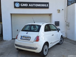 Fiat 500 Alb Perla 1.3 jtd - imagine 3