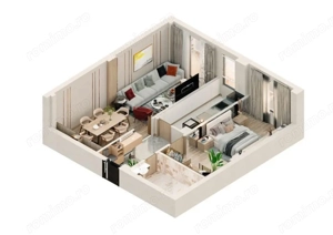 Proiect NOU - Apartamente de vânzare - Valea Lupului Bloc 4 etaje cu lift - imagine 9