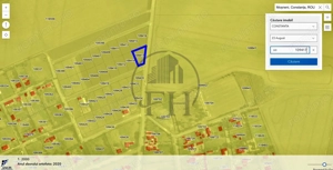 Teren intravilan de vanzare Mosneni, 23 August
