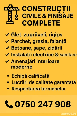 constructii renovari case apartamente