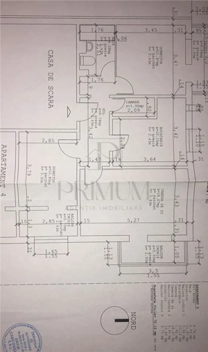 SOARELUI - ETAJ 1 - DECOMANDAT - 3 CAMERE - 2 BAI - 3 BALCOANE - CENTRALA PROPRIE - CLIMA - imagine 11