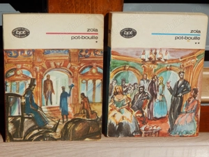 Pot-Bouille Emile Zola set complet 2 volume Editura Minerva 1977 BPT
