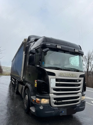 Scania 420,+ vagon SCHIMTZ Standard  - imagine 4