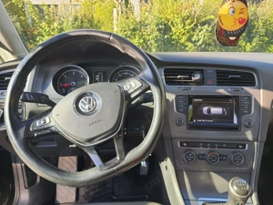 VW Golf 7 Variant 1.6 TDI  2014   Negru Perlat  Navi,Climă, Parktronic - imagine 4