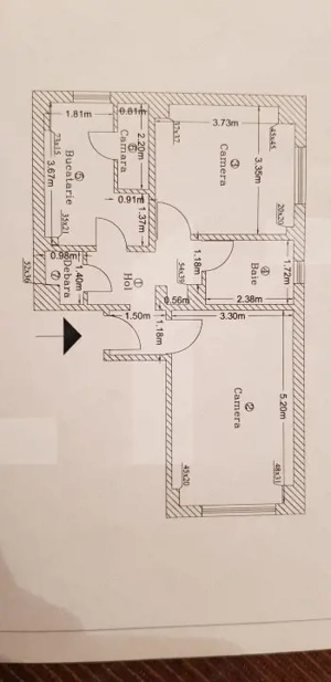 Apartament cu 2 camere, Metrou Aparatorii Patriei - imagine 12