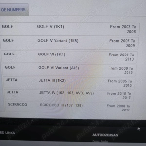 Ansablu amortizor cu arc Vw golf V, VI, Jetta Scirocco si audi A3 - imagine 2