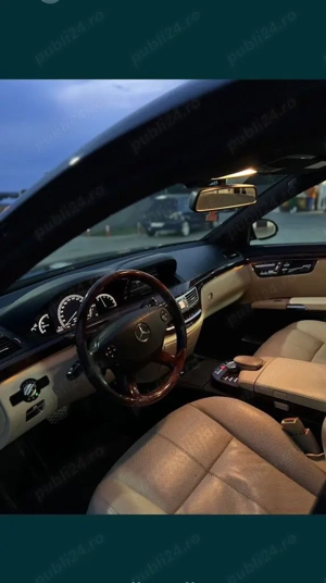   Mercedes-Benz S320 CDI 4Matic   2008   FULL OPTION   Piele crem - imagine 3