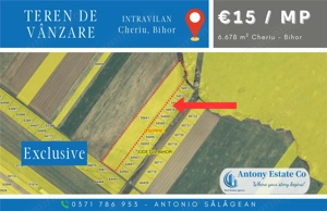 Teren intravilan, de vanzare - Cheriu, Bihor