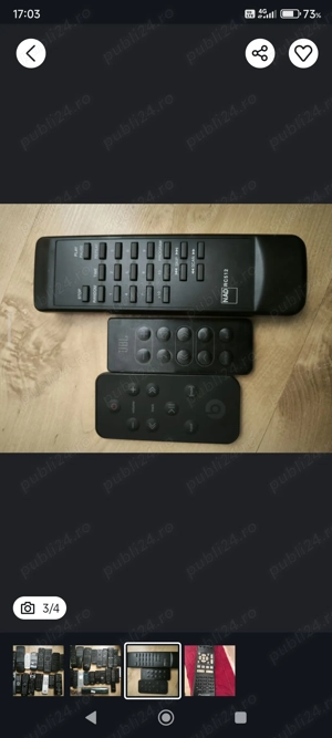 Telecomanda Jbl,Denon, Pioneer,sony,beats