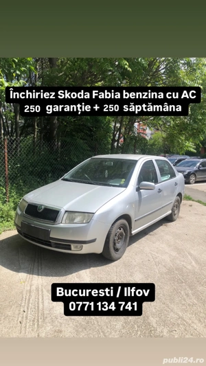 inchiriez skoda fabia 